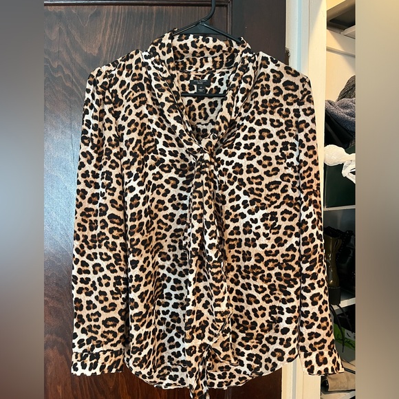 Ann Taylor Factory Tops - Blouse with tie